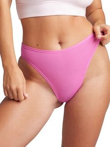 NEGATIVE Underwear – French Cut Cotton Underwear for Women – French Cut Brief – Soft, Stretchy and Cheeky - 3 Pack - Italian Ice - M-L
