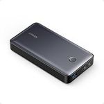 Anker 537 Power Bank (PowerCore 24K for Laptop) 65W Max Output and 30W Input with USB-C Fast-Charging, 24000mAh Works for iPhone 13 Series, Samsung, MacBook, Dell, AirPods, and More