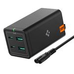 USB C Charger, Spigen 120W [GaN III] 4-Port USB C Charging Station, 100W via USB-C PD Type C Fast Charging Hub for MacBook iPad M2 M1 Pro Air iPhone Galaxy HP Dell XPS ASUS Chromebook USB-C Laptop