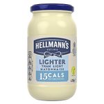 Hellmann's Lighter Than Light Mayonnaise same great taste light mayo for sandwiches, wraps and salads 400 g