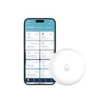 Aqara Water Leak Sensor, REQUIRES AQARA HUB, Wireless Water Leak Detector, Wireless Mini Flood Detector for Alarm System and Smart Home Automation, Water Sensor Alarm for Kitchen Bathroom Basement