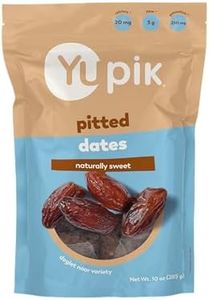 Yupik Pitted Deglet Nour Dates, 10 Oz, Kosher, Gluten-Free, Naturally Sweet Dried Fruits, No Pits, No Sugar Added, No Sulphites, Healthy Snacks