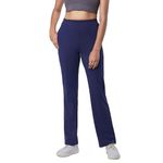 BlissClub Women The Ultimate Straight Pants | Trousers for Women | Straight Fit | Pintuck Design | Polyester