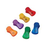 Farberware 6-Piece Assorted Colors Wide Bag Clips Set