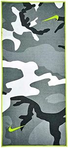 Nike Caddy Golf Towel, Anthracite/Volt
