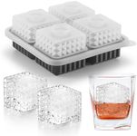 Nax Caki 3D Square Ice Cube Tray, L