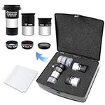 Astromania Accessory Kit Telescope Fully-Coated eyepieces New