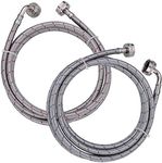 8 Ft Washer Hose Premium Stainless 
