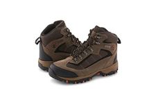 Nevados XP Men's Lakewood Mid High Waterproof Hiking Boots | Lightweight for Trail, Walking, Summer Outdoors | Comfortable w/Memory Foam | Rugged Carbon Rubber Sole, Bungee Cord Burnt Orange, 12