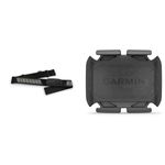 Garmin HRM-Dual - Premium Heart Rate Monitor Chest Strap & Bike Cadence Sensor 2, Wireless Sensor that Measures Pedal Strokes per Minute with ANT+ Connectivity and Bluetooth