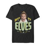 Warner Bros Elf Men's Crew Tee, Black, X-Large