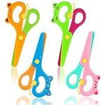 LOVESTOWN Plastic Scissors for Kids
