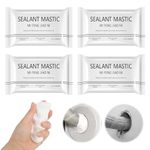 TOZKYN Sealing Glue Mud Clay Sealant White Sewer Mending Waterproof Fill Holes, Cracks, Gaps & Voids Around Windows, Doors, Pipes Hole Filler for Plugging Holes, Wall Hole, Air Conditioning Pipe Holes