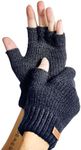 JYUYNY Winter Fingerless Gloves for