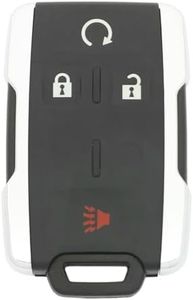 Replacement Key Fob Cover Case fit for 2014-2021 Chevy Silverado Colorado GMC Canyon Sierra Keyless Entry Remote Control Key Fob Shell M3N-32337100 ( 2PCS )