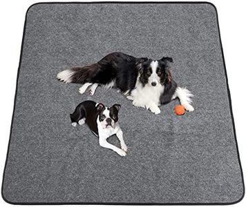 ULIGOTA Extra Large Washable Dog Pee Pad 165x121cm Non-Slip Pet Playpen Mat Waterproof Reusable Floor Mat for Puppy/Senior Dog Whelping Incontinence Housebreaking