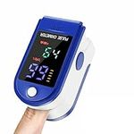 Finger Pulse Oximeter with LED Display - Family Medical Health -Finger Blood Heart Oxygen Saturation Meter Spo2 Monitor (1)