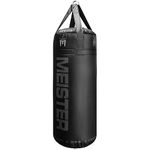 Meister 90lb Filled X-Wide Boxing Heavy Bag w/Double-End Attachment - Black