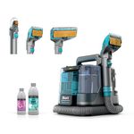 Shark StainStriker HairPro Portable Carpet, Upholstery & Area Rug Cleaner, Self-Cleaning, Stain, Hair & Odor Remover, Perfect for Pets & Car Interiors, 3 Tools & Pet Cleaning Solution, Teal, PX253BRN