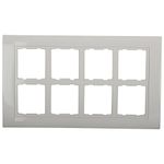 ANCHOR Polycarbonate Roma 16 Module Tresa Plate (Standard Size, White)