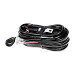 RIGIDON 12V Led Light Bar Wiring Harness Cable Kit, 1 Lead for Car Off road Truck SUV UTE ATV 4x4,DC 40A, Led Work Light, Fog Lamps Kit