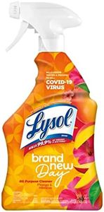 Lysol All-Purpose Cleaner, Sanitizing and Disinfecting Spray, To Clean and Deodorize, Mango & Hibiscus Scent, 32oz