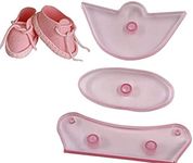 Bake House 3Pcs/Set Children Baby Shoes DIY Tools Fondant Cake Baking Cake Decorating Cookies Biscuits Cutting Die Baby Shower Mold