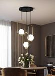 Lyse Decor Hanging Lamps for Living Room, Pendant Light for Drawing Room Center, Dining Table Light and Bedroom Lights