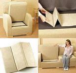 Alexander Caine Sofa Rejuvenator Board - Foldable & Sagging Sofa Support Board under Seat Cushions & Sofa Saver-Non-Slip - 3 Seater