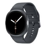 Samsung Galaxy Watch8 (40mm, LTE, Graphite) with 3nm Processor | Dual GPS | Sapphire Glass & Armor Aluminum | 5ATM & IP68 | BP, ECG, IHRN & Vascular Load Monitoring | Anti-oxidant Index