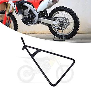 JFG RACING Motorcycle Rear Wheel Paddock Stand,Universal Triangle Motorcycle Stand Lift Holder 14.5mm 11mm 18mm for Dirt Pit Bike Supermoto-Black