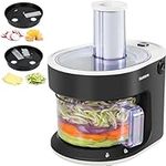 Homtone 4-in-1 Electric Spiralizer 