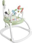 Fisher-Price Baby Bouncer SpaceSaver Jumperoo Activity Center with Lights Sounds and Folding Frame, Puppy Perfection (Amazon Exclusive)