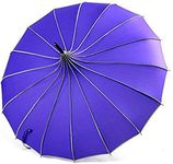 VIVI SKY Pagoda Peak Old-fashionable Ingenuity Umbrella Parasol (purple)