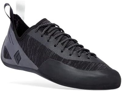 BLACK DIAMOND Equipment Momentum Lace Climbing Shoes - Men's - Black-Anthracite - 11