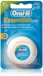 Oral-B Mint Essential Floss | Waxed Dental Floss (Pack of 6)