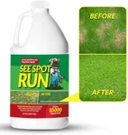 See Spot Run Eliminate Yellow Spots On Your Lawn Caused by Dog Urine | All-Natural, Safe for Pets and Humans | Made in The USA | Ready-to-Mix Half Gallon (64 oz)