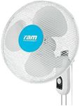 Ram 16" 400mm Wall Mounted Fan 3 Speed oscillate Hydroponics Cooling Fan