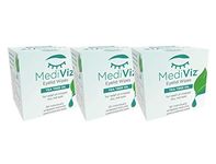 Mediviz Tea Tree Eyelid Wipes - Exfoliating, Hypoallergenic Eyelid Scrubs to Help With Crusty Eyelashes, Eyelid Bumps, Allergies, Demodex Mites, Clogged Meibomian Glands, Eyelid Irritation (90-Pack)