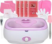 JOJOCOSMO Paraffin Wax Bath – 5L Hand & Foot Paraffin Bath Machine for Arthritis Relief, Deep Moisturizing Skin Therapy – Premium Paraffin Wax Hand Foot Kit with Intelligent Temp Control,Pink