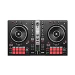 Hercules DJControl Inpulse 300 MK2 – USB DJ controller – 2 decks with 16 pads and built-in sound card – DJ software and tutorials included