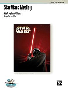 Star Wars Medley: For 9 Players, Conductor Score & Parts (Alfred's Pop Percussion Ensemble)