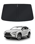 KUST Windshield Sun Shade for Lexus RX 2010-2015 Window Shade Sun Visor Cover Foldable Blocks UV Rays Keep Your Car Cooler