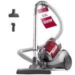 Akitas 850W Powerful Bagless Cylinder Hoover Vacuum Cleaner 2.5L With German Wessel Werk Nozzle Head For Hard Floor & Carpet