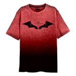 DC Comics T-Shirt for Adults | Batman Wings Shirt for Men, Women | Black, Red | Official Merchandise X-Large