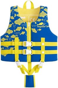 Gogokids Toddler Swim Vest, Kids Floaties 2-8 Years, 22-60 lbs