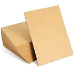 30-Pack A5 MDF Wood Board Sheets, Wooden Panels for Arts and Crafts