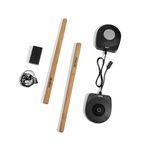 AeroBand Electronic Drum Set PocketDrum2 MAX（2025 Version）, Air Drum Sticks & Pedals & Bluetooth Adapter, Play Drum Anywhere Anytime, 8 Tones and USB Midi Kids Adult Drummer Gift (Earphone Included)