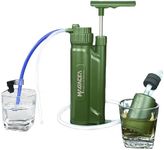 MAGACEA Portable Water Filter, Survival Pump Water Purification, with RO Membrane (0.0001 Micron)—Removing 99.999% of The Tested microorganisms—for Hiking, Camping, Emergency, and Outdoor Activities.