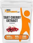 BulkSupplements.com Tart Cherry Extract Powder - Tart Cherry Supplement, Herbal Supplement - Antioxidant Source, Gluten Free, 500mg per Serving, 100g (3.5 oz) (Pack of 1)